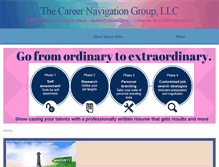 Tablet Screenshot of navigateyourcareer.com